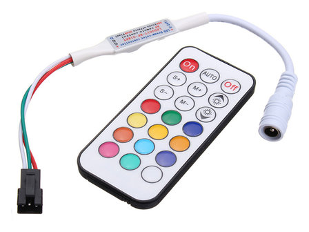 LED Strip RF Remote Controller voor 5-24V 3-pins ARGB Digitale Led Strips