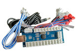 1-Player-5V-Led-Encoder-Board-voor-Arcade-PC-Raspberry-Pi-12x-48mm-joystick-&amp;-button-connectors