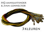 1M-Enkelvoudig-Aansluitdraad-met-63mm-Connector-Rood-Geel-of-Zwart