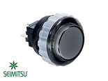 Seimitsu-PS-14-DN-K-24mm-Licht-Doorlatende-Drukknop-Smoke