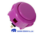Sanwa-Denshi-OBSF-30-Snap-In-Arcade-Drukknop-Violet